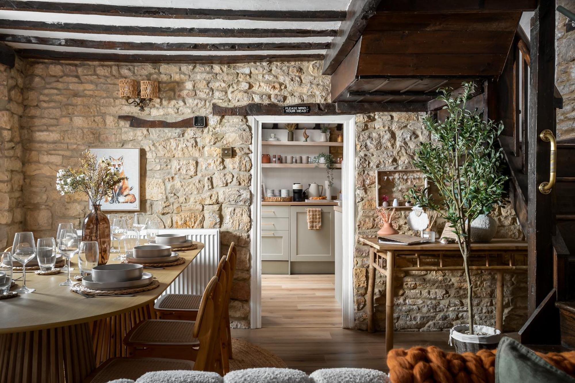 Bourton Scandi Chic Authentic Cottage المظهر الخارجي الصورة